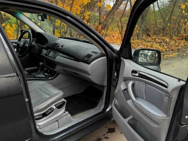 Черный БМВ Х5, объемом двигателя 3 л и пробегом 350 тыс. км за 5500 $, фото 3 на Automoto.ua