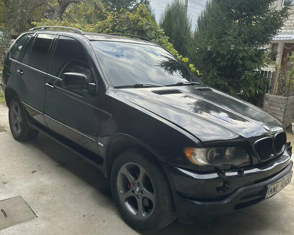 Чорний БМВ Х5, об'ємом двигуна 3 л та пробігом 300 тис. км за 4500 $, фото 4 на Automoto.ua