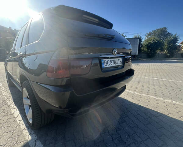 Черный БМВ Х5, объемом двигателя 3 л и пробегом 353 тыс. км за 10500 $, фото 1 на Automoto.ua
