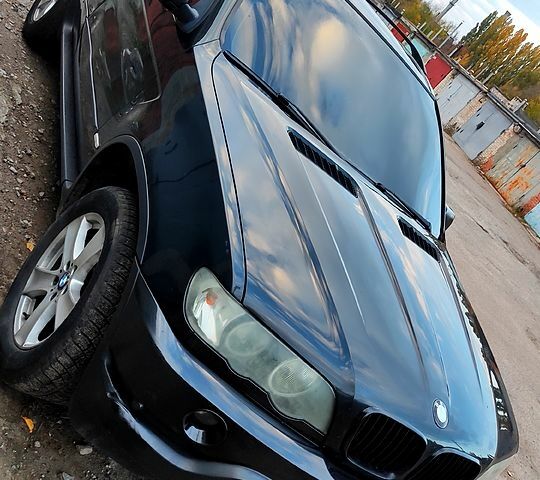 Черный БМВ Х5, объемом двигателя 2.9 л и пробегом 200 тыс. км за 8000 $, фото 2 на Automoto.ua