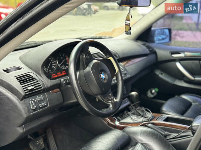 Черный БМВ Х5, объемом двигателя 3 л и пробегом 441 тыс. км за 9200 $, фото 7 на Automoto.ua