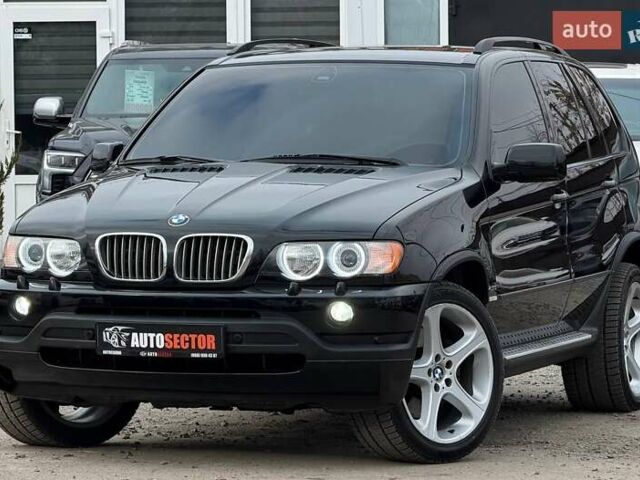 Чорний БМВ Х5, об'ємом двигуна 4.6 л та пробігом 192 тис. км за 13500 $, фото 1 на Automoto.ua