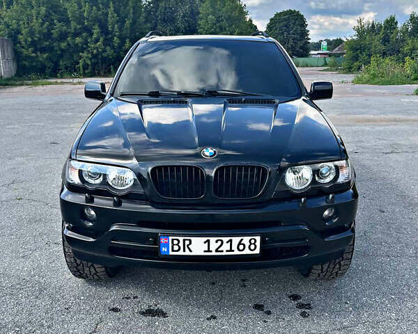 Черный БМВ Х5, объемом двигателя 3 л и пробегом 426 тыс. км за 6000 $, фото 1 на Automoto.ua
