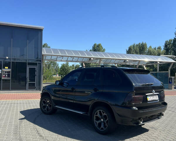 Черный БМВ Х5, объемом двигателя 3 л и пробегом 350 тыс. км за 7500 $, фото 4 на Automoto.ua