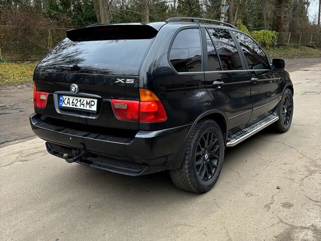 Черный БМВ Х5, объемом двигателя 3 л и пробегом 400 тыс. км за 5300 $, фото 3 на Automoto.ua