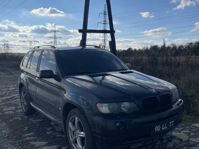 Черный БМВ Х5, объемом двигателя 3 л и пробегом 461 тыс. км за 5000 $, фото 1 на Automoto.ua