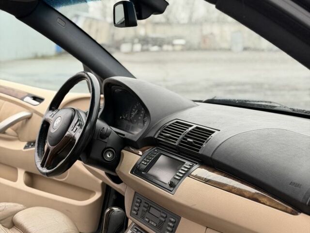 Черный БМВ Х5, объемом двигателя 3 л и пробегом 350 тыс. км за 6150 $, фото 16 на Automoto.ua