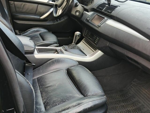 Черный БМВ Х5, объемом двигателя 3 л и пробегом 330 тыс. км за 6000 $, фото 17 на Automoto.ua