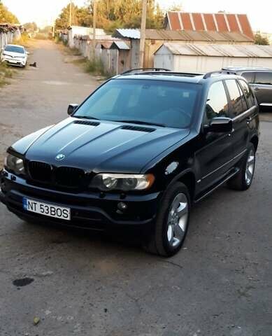 Черный БМВ Х5, объемом двигателя 3 л и пробегом 301 тыс. км за 4800 $, фото 3 на Automoto.ua