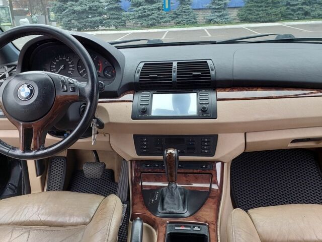 Черный БМВ Х5, объемом двигателя 3 л и пробегом 378 тыс. км за 4000 $, фото 5 на Automoto.ua