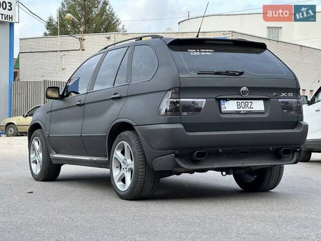 Черный БМВ Х5, объемом двигателя 3 л и пробегом 200 тыс. км за 9900 $, фото 3 на Automoto.ua