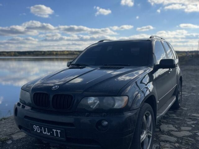 Черный БМВ Х5, объемом двигателя 3 л и пробегом 461 тыс. км за 5000 $, фото 2 на Automoto.ua