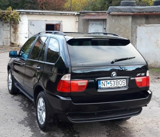 Черный БМВ Х5, объемом двигателя 3 л и пробегом 300 тыс. км за 4800 $, фото 4 на Automoto.ua