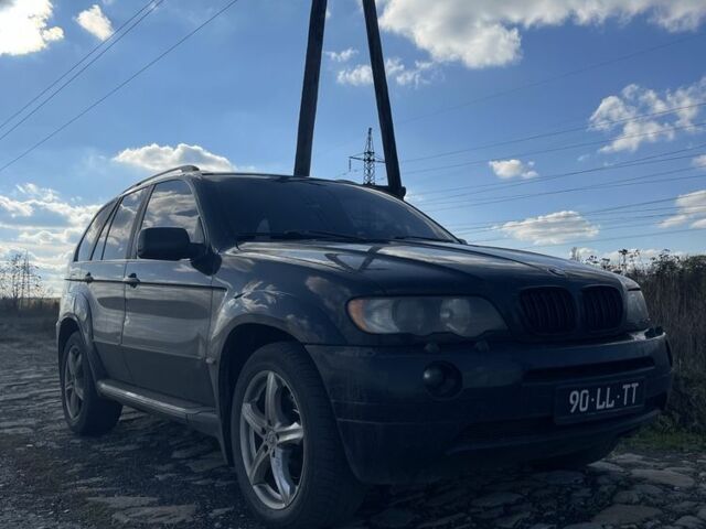 Черный БМВ Х5, объемом двигателя 3 л и пробегом 461 тыс. км за 5000 $, фото 3 на Automoto.ua