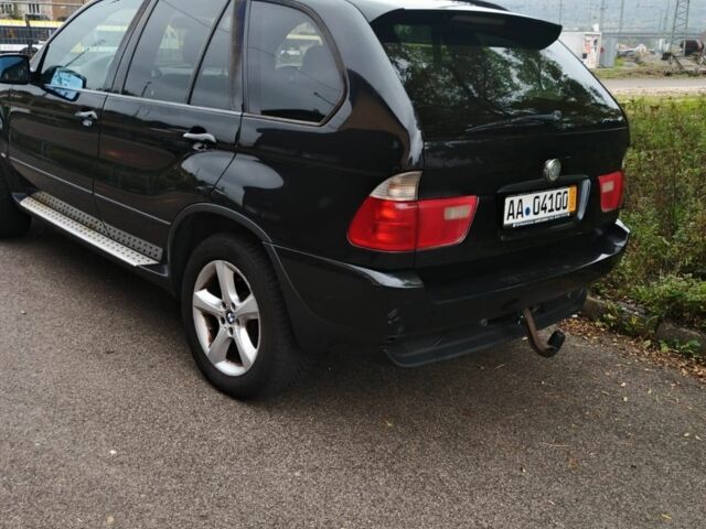 Черный БМВ Х5, объемом двигателя 3 л и пробегом 330 тыс. км за 6000 $, фото 1 на Automoto.ua