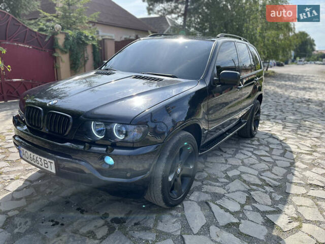 Черный БМВ Х5, объемом двигателя 3 л и пробегом 300 тыс. км за 8100 $, фото 1 на Automoto.ua