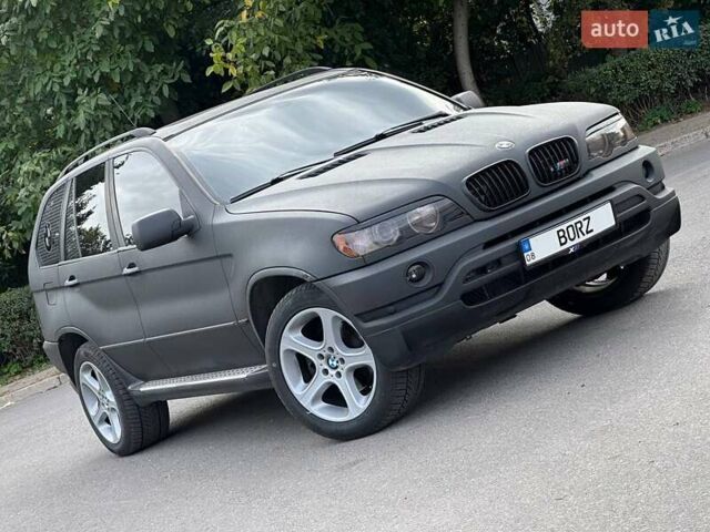 Черный БМВ Х5, объемом двигателя 3 л и пробегом 200 тыс. км за 9900 $, фото 1 на Automoto.ua