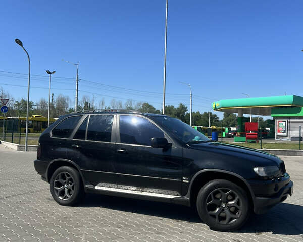 Черный БМВ Х5, объемом двигателя 3 л и пробегом 350 тыс. км за 7500 $, фото 1 на Automoto.ua