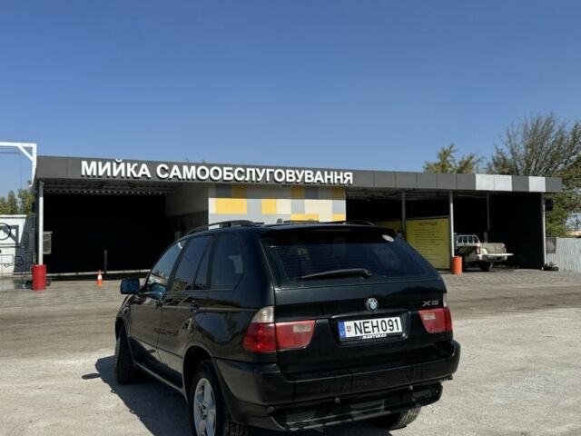 Черный БМВ Х5, объемом двигателя 3 л и пробегом 330 тыс. км за 6000 $, фото 2 на Automoto.ua