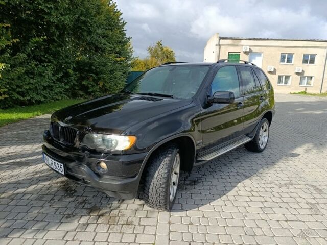 Черный БМВ Х5, объемом двигателя 3 л и пробегом 273 тыс. км за 4600 $, фото 1 на Automoto.ua