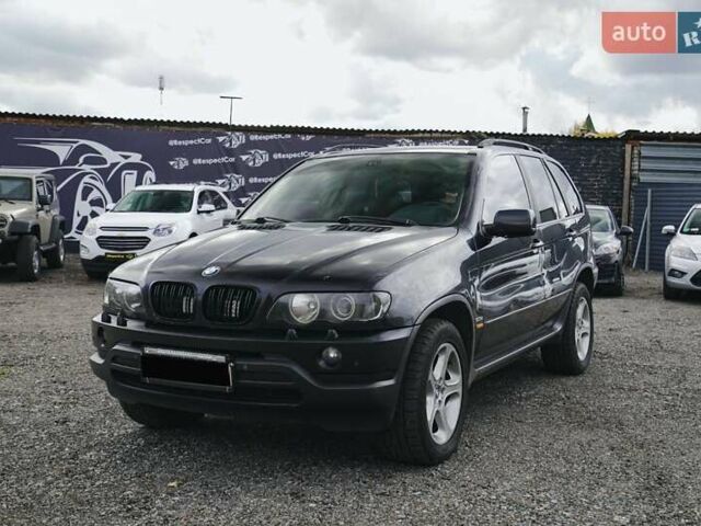 Черный БМВ Х5, объемом двигателя 3 л и пробегом 362 тыс. км за 7900 $, фото 7 на Automoto.ua