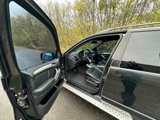 Черный БМВ Х5, объемом двигателя 3 л и пробегом 430 тыс. км за 6500 $, фото 12 на Automoto.ua