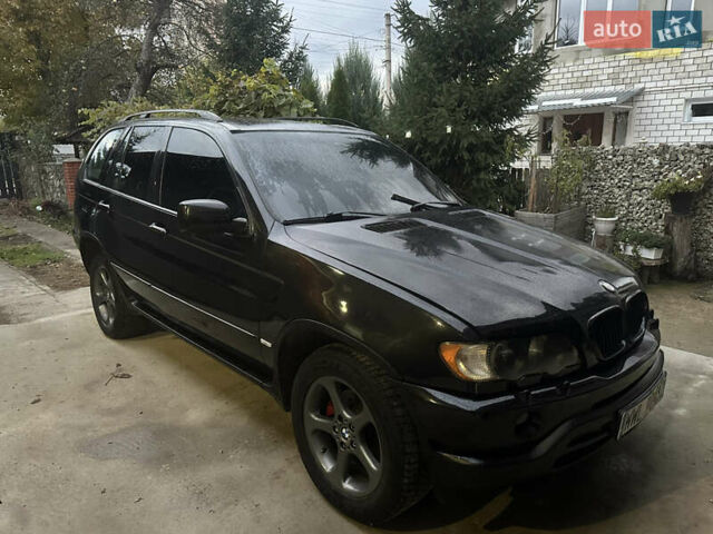 Чорний БМВ Х5, об'ємом двигуна 3 л та пробігом 300 тис. км за 4500 $, фото 1 на Automoto.ua