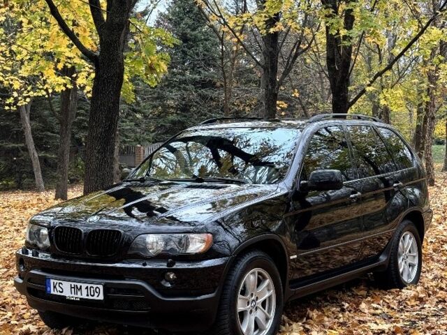 Черный БМВ Х5, объемом двигателя 3 л и пробегом 238 тыс. км за 5500 $, фото 1 на Automoto.ua