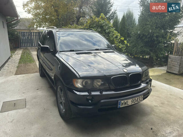 Чорний БМВ Х5, об'ємом двигуна 3 л та пробігом 300 тис. км за 4500 $, фото 3 на Automoto.ua