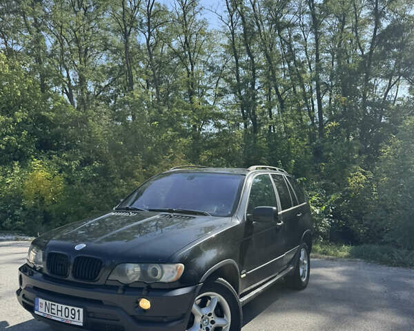 Чорний БМВ Х5, об'ємом двигуна 3 л та пробігом 333 тис. км за 6000 $, фото 2 на Automoto.ua