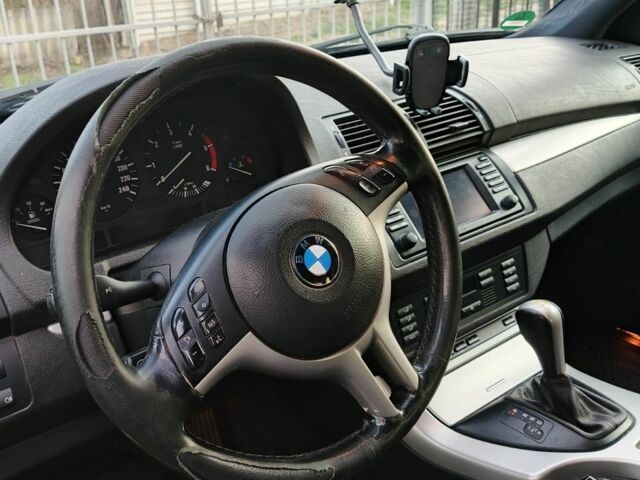 Черный БМВ Х5, объемом двигателя 3 л и пробегом 330 тыс. км за 6000 $, фото 5 на Automoto.ua