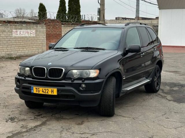 Черный БМВ Х5, объемом двигателя 3 л и пробегом 300 тыс. км за 5700 $, фото 2 на Automoto.ua