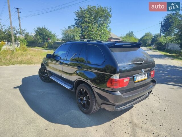 Черный БМВ Х5, объемом двигателя 3 л и пробегом 400 тыс. км за 9500 $, фото 2 на Automoto.ua