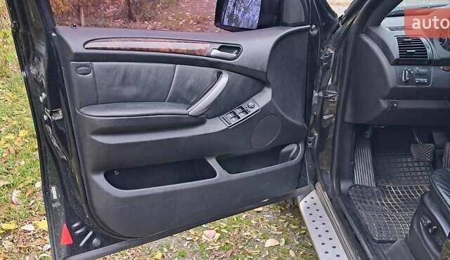 Черный БМВ Х5, объемом двигателя 3 л и пробегом 278 тыс. км за 7500 $, фото 27 на Automoto.ua