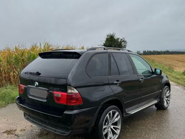 Черный БМВ Х5, объемом двигателя 3 л и пробегом 350 тыс. км за 4500 $, фото 1 на Automoto.ua
