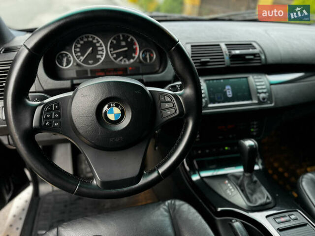 Чорний БМВ Х5, об'ємом двигуна 3 л та пробігом 375 тис. км за 13500 $, фото 94 на Automoto.ua