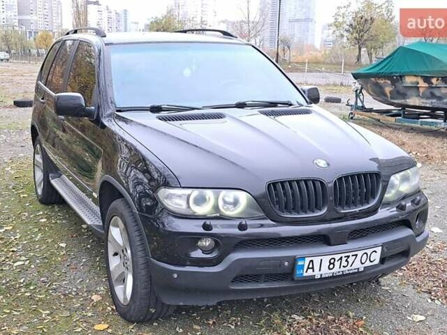 Черный БМВ Х5, объемом двигателя 3 л и пробегом 278 тыс. км за 7500 $, фото 4 на Automoto.ua
