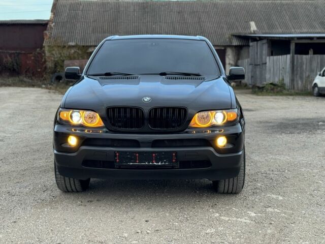 Черный БМВ Х5, объемом двигателя 3 л и пробегом 390 тыс. км за 11950 $, фото 1 на Automoto.ua
