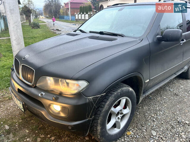 Чорний БМВ Х5, об'ємом двигуна 3 л та пробігом 380 тис. км за 4200 $, фото 1 на Automoto.ua