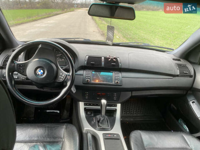 Черный БМВ Х5, объемом двигателя 2.99 л и пробегом 244 тыс. км за 12000 $, фото 14 на Automoto.ua