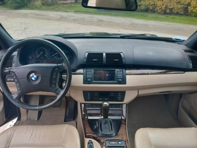 Черный БМВ Х5, объемом двигателя 3 л и пробегом 192 тыс. км за 6300 $, фото 7 на Automoto.ua