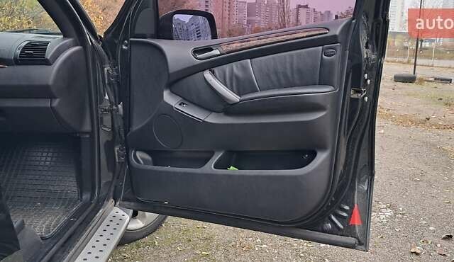 Черный БМВ Х5, объемом двигателя 3 л и пробегом 278 тыс. км за 7500 $, фото 21 на Automoto.ua