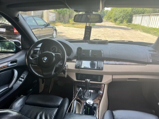 Черный БМВ Х5, объемом двигателя 3 л и пробегом 380 тыс. км за 6590 $, фото 6 на Automoto.ua