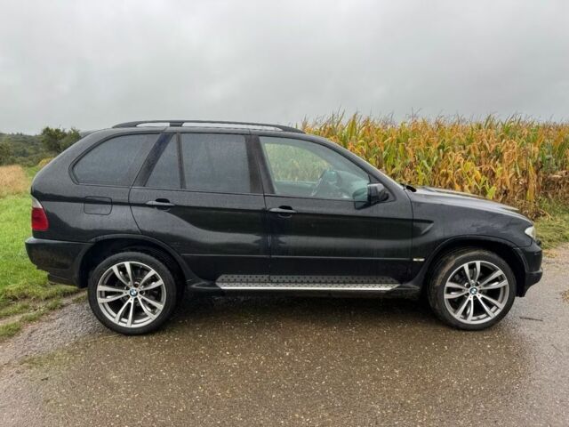 Черный БМВ Х5, объемом двигателя 3 л и пробегом 350 тыс. км за 4500 $, фото 2 на Automoto.ua