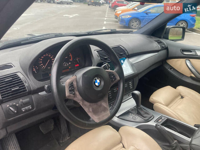 Черный БМВ Х5, объемом двигателя 3 л и пробегом 360 тыс. км за 6000 $, фото 10 на Automoto.ua
