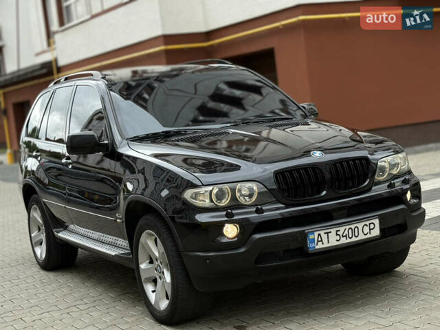 Чорний БМВ Х5, об'ємом двигуна 3 л та пробігом 350 тис. км за 11750 $, фото 1 на Automoto.ua