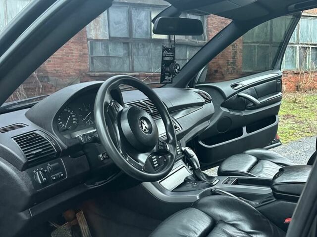 Черный БМВ Х5, объемом двигателя 3 л и пробегом 390 тыс. км за 5700 $, фото 13 на Automoto.ua