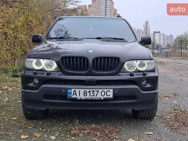 Черный БМВ Х5, объемом двигателя 3 л и пробегом 278 тыс. км за 7500 $, фото 1 на Automoto.ua