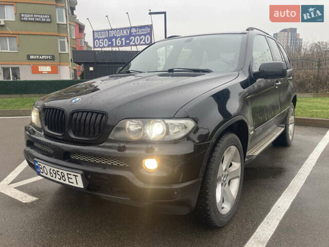 Черный БМВ Х5, объемом двигателя 3 л и пробегом 360 тыс. км за 6000 $, фото 1 на Automoto.ua