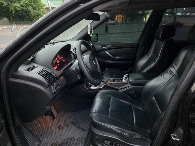 Чорний БМВ Х5, об'ємом двигуна 3 л та пробігом 320 тис. км за 6500 $, фото 3 на Automoto.ua